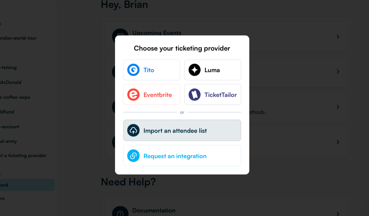 How to Print Attendee Badges from a CSV