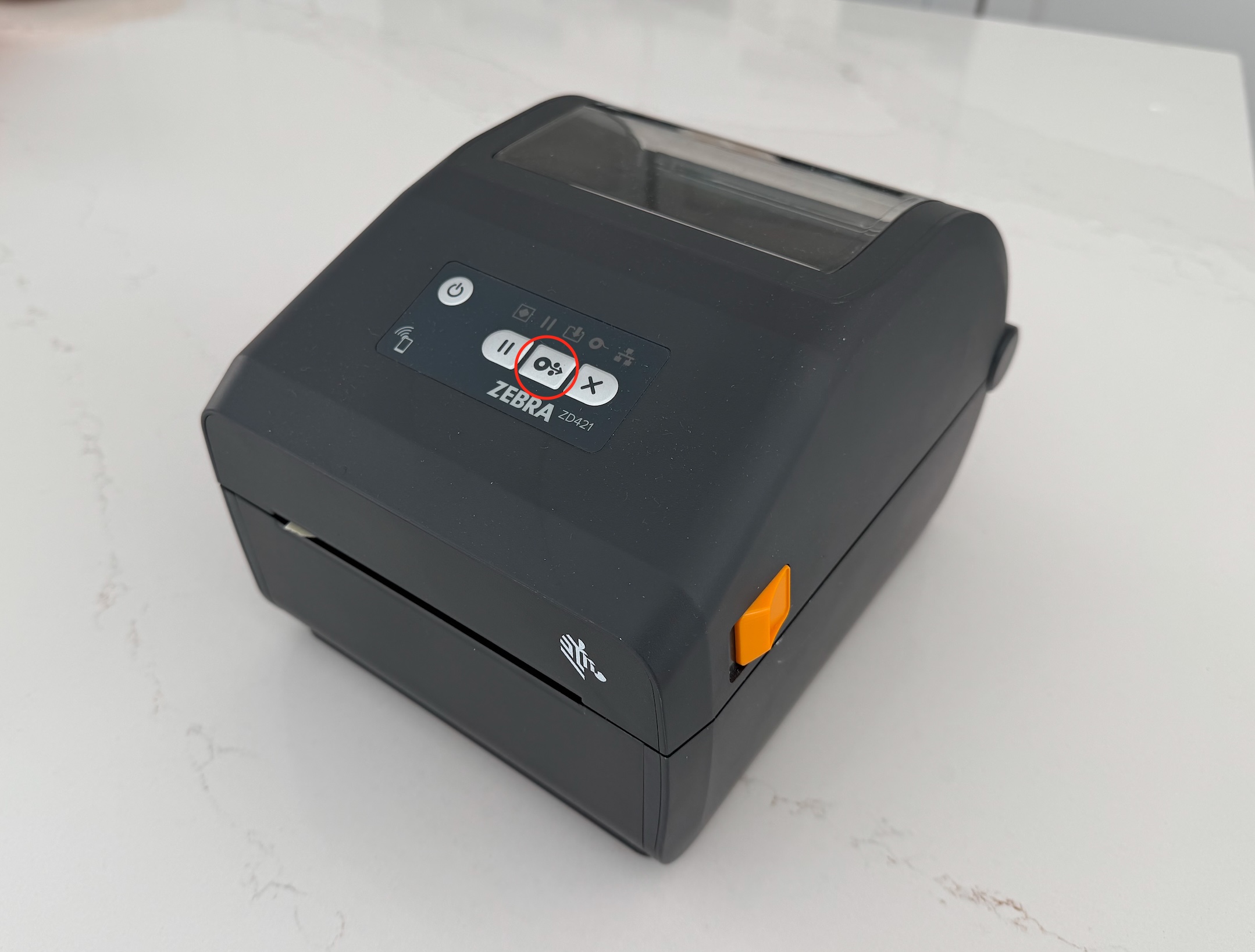 How to calibrate a Zebra printer